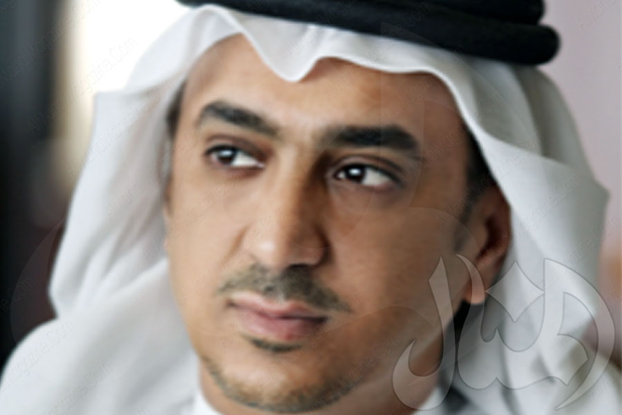 الفنان هشام المظلوم مصمم شعار مدينة الشارقة للخدمات الإنسانية