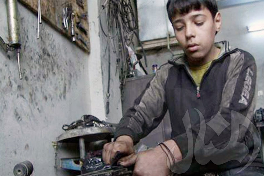 أرقام مخيفة لعمالة الأطفال في فلسطين
