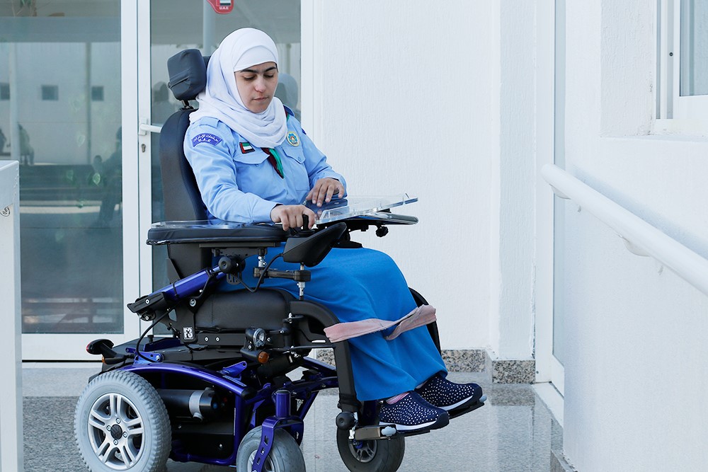 حملة (قد أفلح من تزكى) توفر التقنيات المساندة للأشخاص ذوي الإعاقة