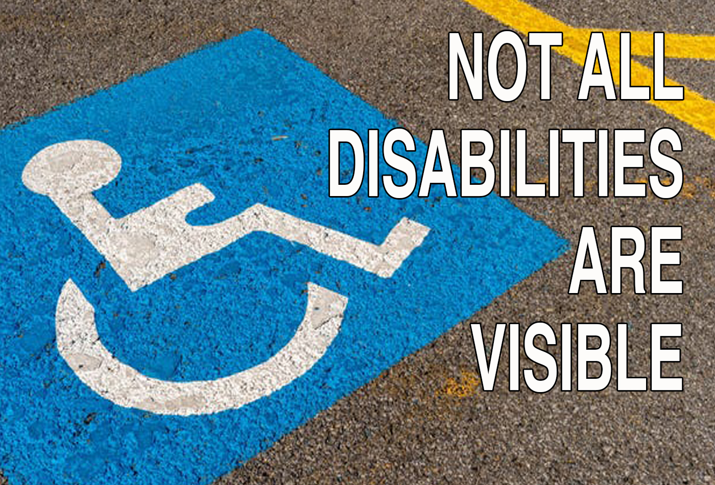 ليست كل حالات الإعاقة ظاهرة