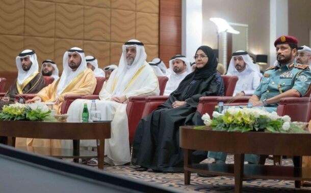 ولي عهد الشارقة يشهد حفل تكريم رعاة وشركاء مدينة الشارقة للخدمات الإنسانية