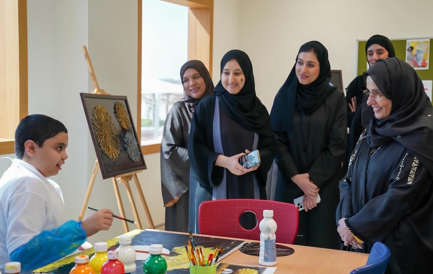 Jameela Al Qasimi: Her Highness's visit reflects the ongoing commitment of the Emirate’s leadership to make Sharjah a nurturing home for children with disabilities.